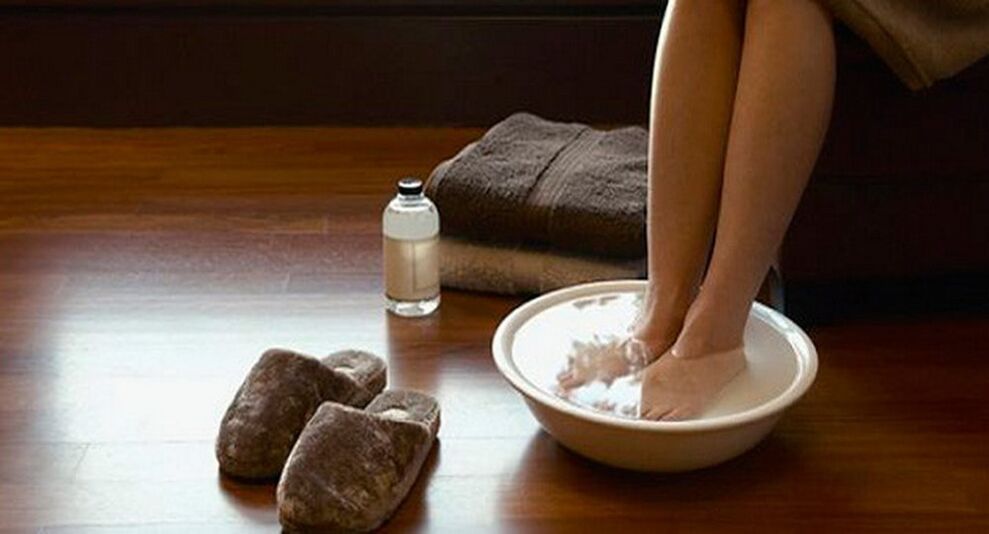 obvius disinfection and foot bath for fungus